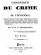 [Gutenberg 47164] • Chronique du crime et de l'innocence, tome 2/8 / Recueil des événements les plus tragiques;...